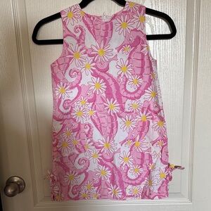Lilly Pulitzer Pink and Yellow Floral Dress